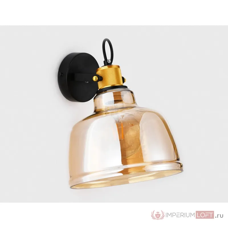 Спот Ambrella Traditional 7 TR3521 Цвет плафонов янтарный Цвет арматуры черный от ImperiumLoft