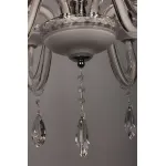 Подвесная люстра Omnilux Salerno OML-34403-06 Цвет арматуры хром Цвет плафонов прозрачный от ImperiumLoft