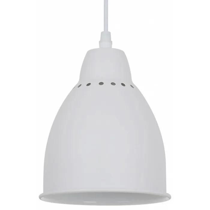 Подвесной светильник Arte Lamp Braccio A2054SP-1WH Цвет арматуры белый Цвет плафонов белый от ImperiumLoft
