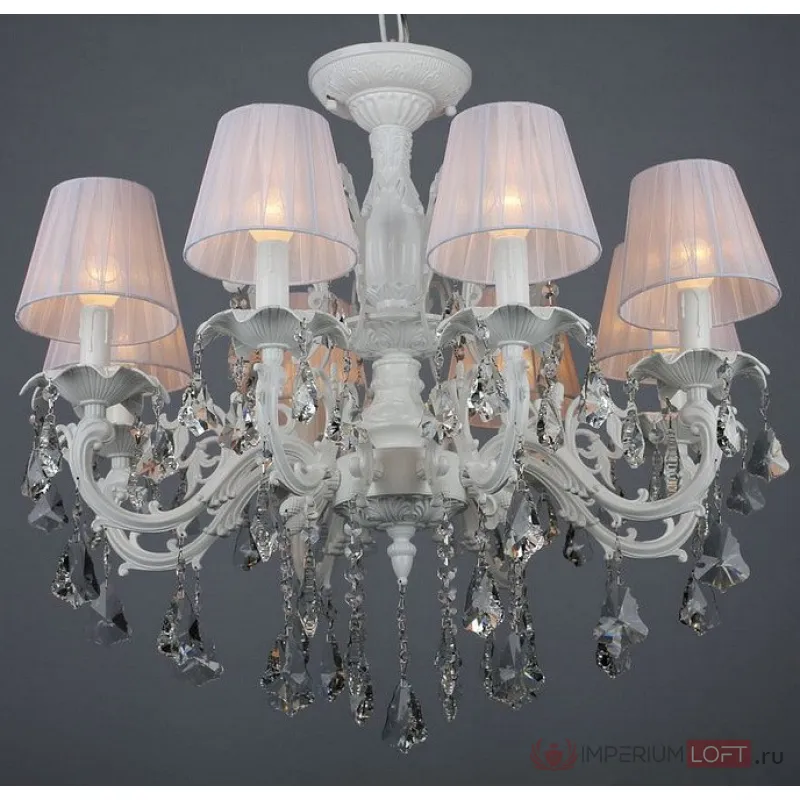 Подвесная люстра Omnilux Catanzaro OML-30807-08 Цвет арматуры белый от ImperiumLoft