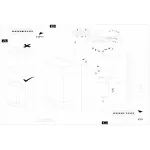 Накладной светильник Eglo ПРОМО Villagrazia 98153 Цвет арматуры черный Цвет плафонов прозрачный от ImperiumLoft
