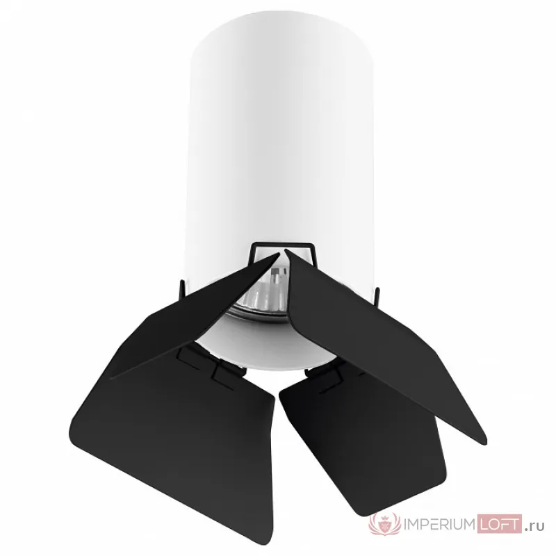 Накладной светильник Lightstar Rullo 3 R436437 Цвет плафонов черно-белый от ImperiumLoft