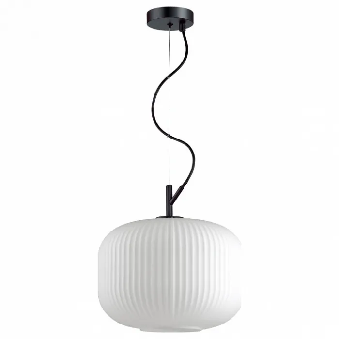 Подвесной светильник Odeon Light Roofi 4754/1 Цвет плафонов белый Цвет арматуры черный от ImperiumLoft