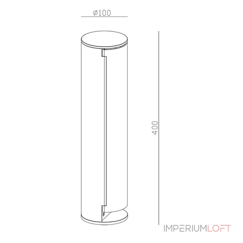 Наземный низкий светильник Deko-Light Steckdosenturm 733056