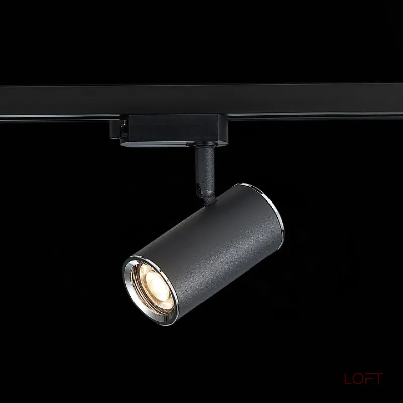 Светильник на штанге ST-Luce Cromi ST301.406.01 Цвет плафонов черный Цвет арматуры черный Светильник на штанге ST-Luce Cromi ST301.406.01 Цвет плафонов черный Цвет арматуры черный