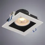 Встраиваемый светильник Arte Lamp Grado A2705PL-1WH Цвет арматуры белый Цвет плафонов прозрачный