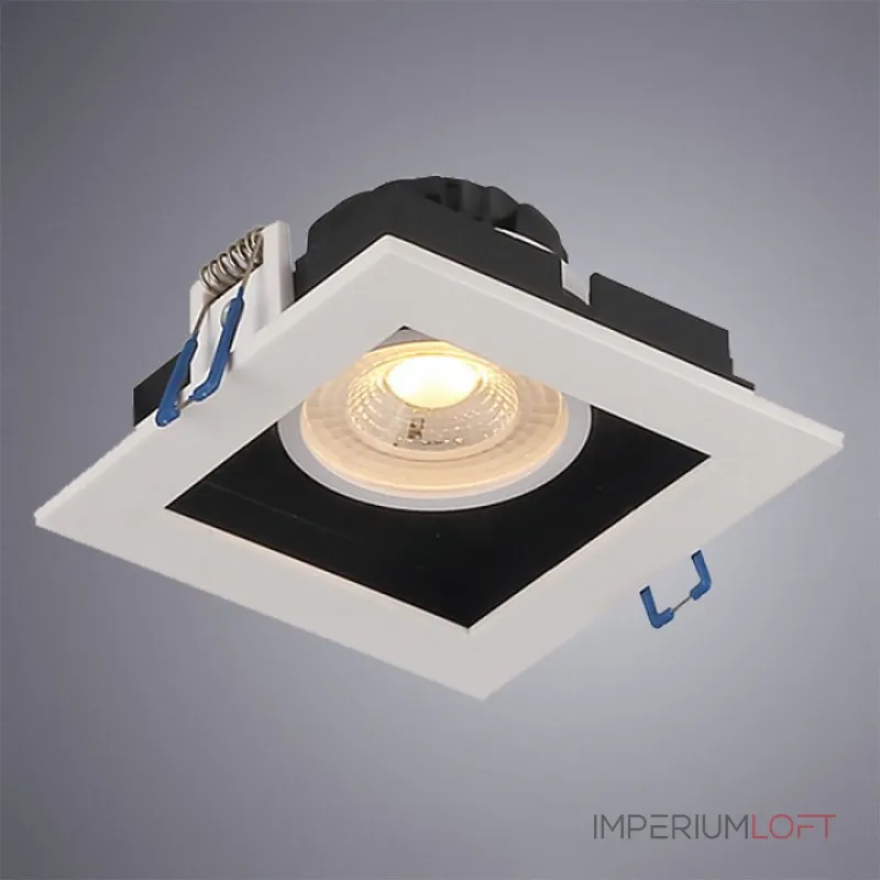 Встраиваемый светильник Arte Lamp Grado A2705PL-1WH Цвет арматуры белый Цвет плафонов прозрачный Встраиваемый светильник Arte Lamp Grado A2705PL-1WH Цвет арматуры белый Цвет плафонов прозрачный