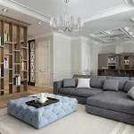 Подвесная люстра Eurosvet Valery 60079/8 хром от ImperiumLoft