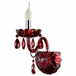 Бра Arte Lamp Teatro A3964AP-1RD Цвет арматуры хром Цвет плафонов красный
