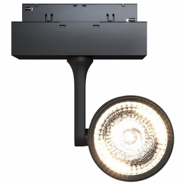 Светильник на штанге Maytoni Track lamps 3 TR024-2-10B3K Цвет арматуры черный Цвет плафонов черный от ImperiumLoft