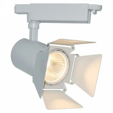 Светильник на штанге Arte Lamp Track Lights A6720PL-1WH Цвет арматуры белый Цвет плафонов белый