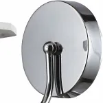 Бра Arte Lamp 6062 A6062AP-1WH Цвет арматуры хром Цвет плафонов серый