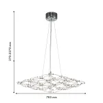 Подвесная люстра Favourite Thinner 4305-8P от ImperiumLoft