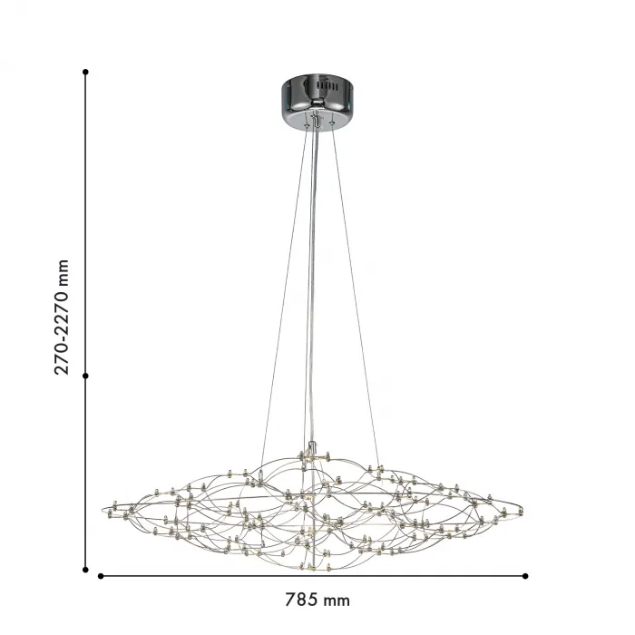 Подвесная люстра Favourite Thinner 4305-8P от ImperiumLoft