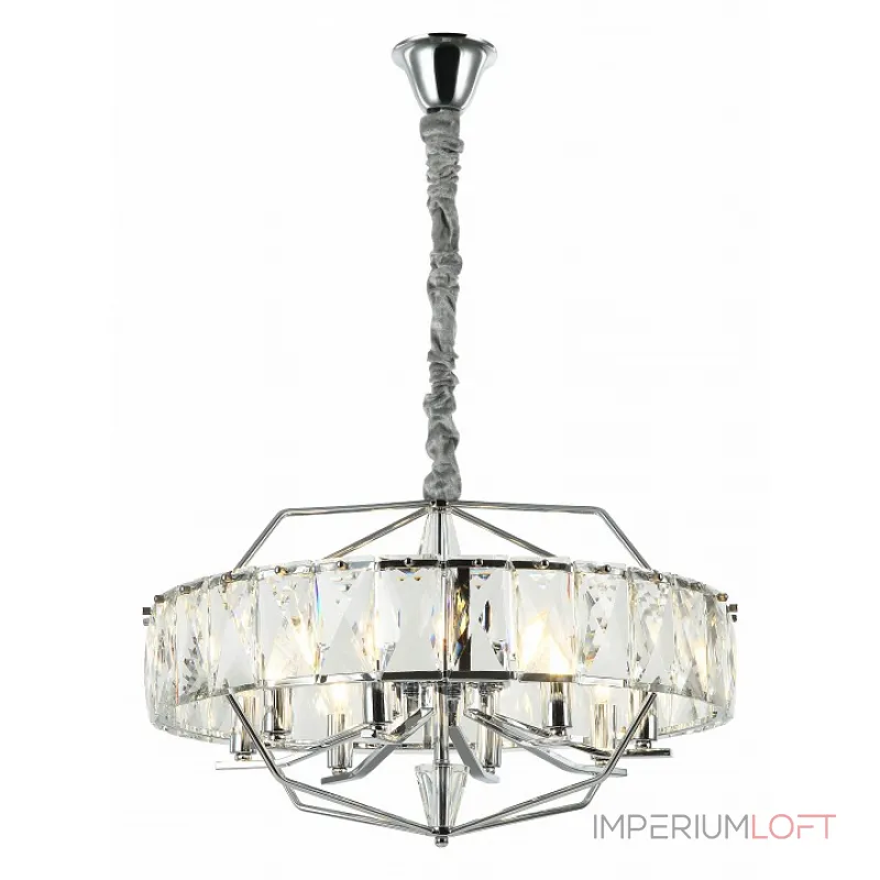 Подвесная люстра Stilfort Avenue 2090/09/08C Цвет плафонов прозрачный Цвет арматуры хром