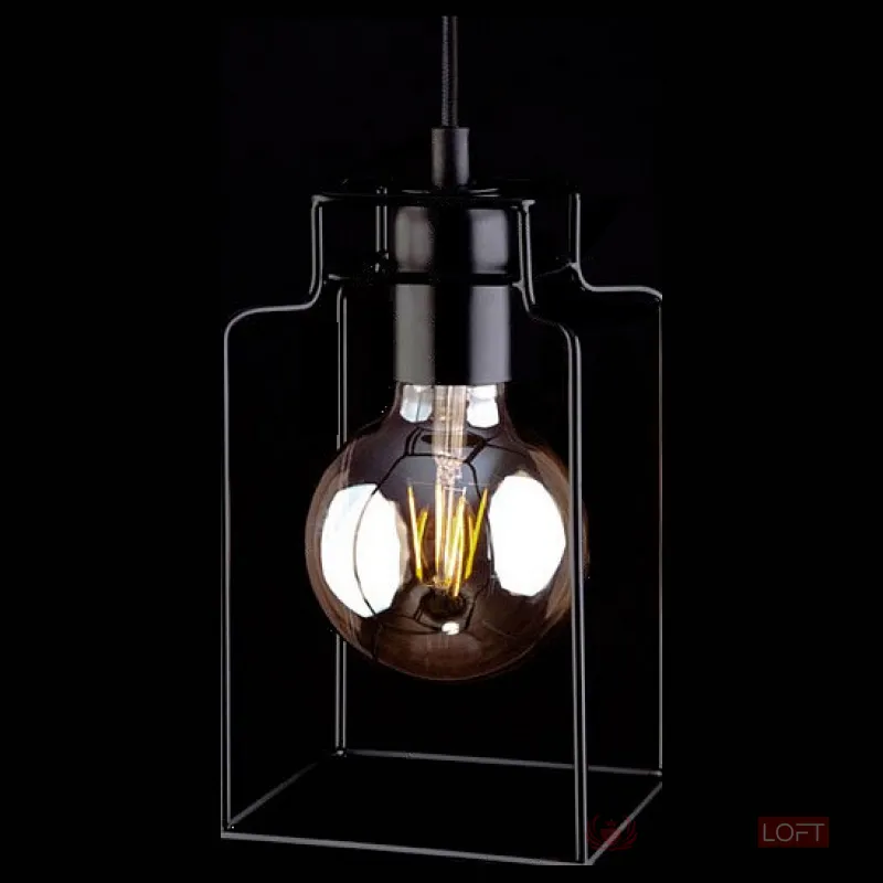 Подвесной светильник Nowodvorski Fiord 9668 цвет арматуры черный цвет плафонов черный от ImperiumLoft