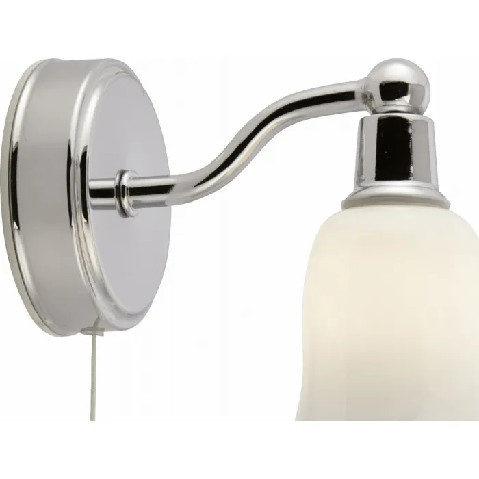 Светильник на штанге Arte Lamp Aqua A2944AP-1CC Цвет арматуры хром Цвет плафонов белый от ImperiumLoft