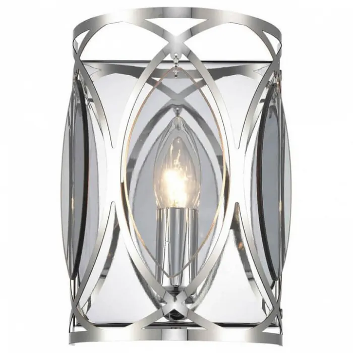 Накладной светильник Vele Luce Angela 654 VL3153W01 Цвет плафонов серый Цвет арматуры хром от ImperiumLoft