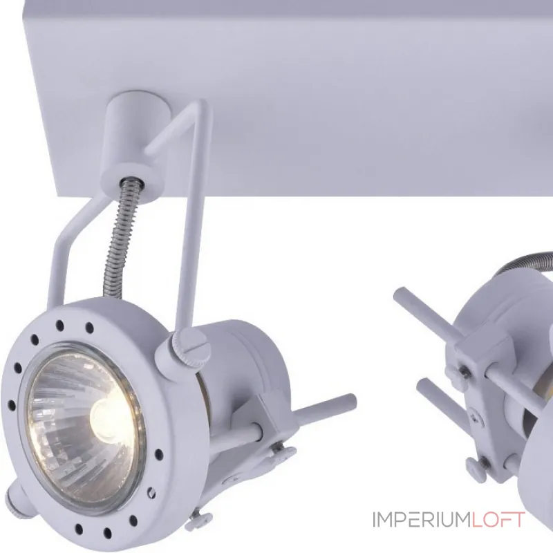 Спот Arte Lamp Costruttore A4300PL-3WH Цвет арматуры белый Цвет плафонов белый Спот Arte Lamp Costruttore A4300PL-3WH Цвет арматуры белый Цвет плафонов белый
