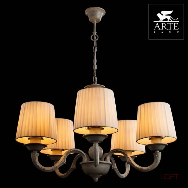 Подвесная люстра Arte Lamp Alba A9395LM-5WG 