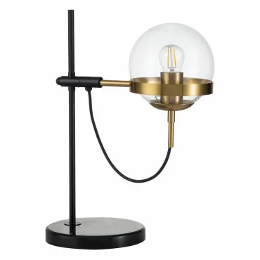 Настольная лампа декоративная Indigo Faccetta 13005/1T Bronze от ImperiumLoft