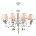 Подвесная люстра Maytoni Adelia ARM540-08-W Цвет арматуры белый Цвет плафонов белый от ImperiumLoft