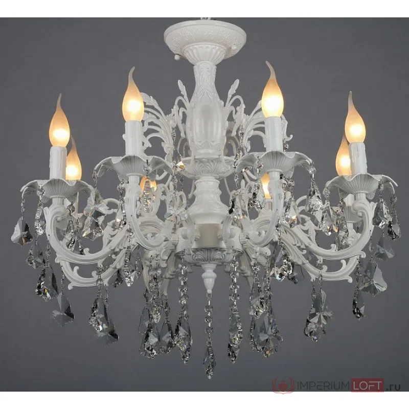 Подвесная люстра Omnilux Catanzaro OML-30807-08 Цвет арматуры белый от ImperiumLoft
