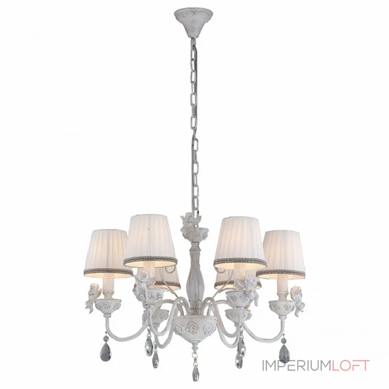 Подвесная люстра Arte Lamp Cherubino A5656LM-6WG Подвесная люстра Arte Lamp Cherubino A5656LM-6WG