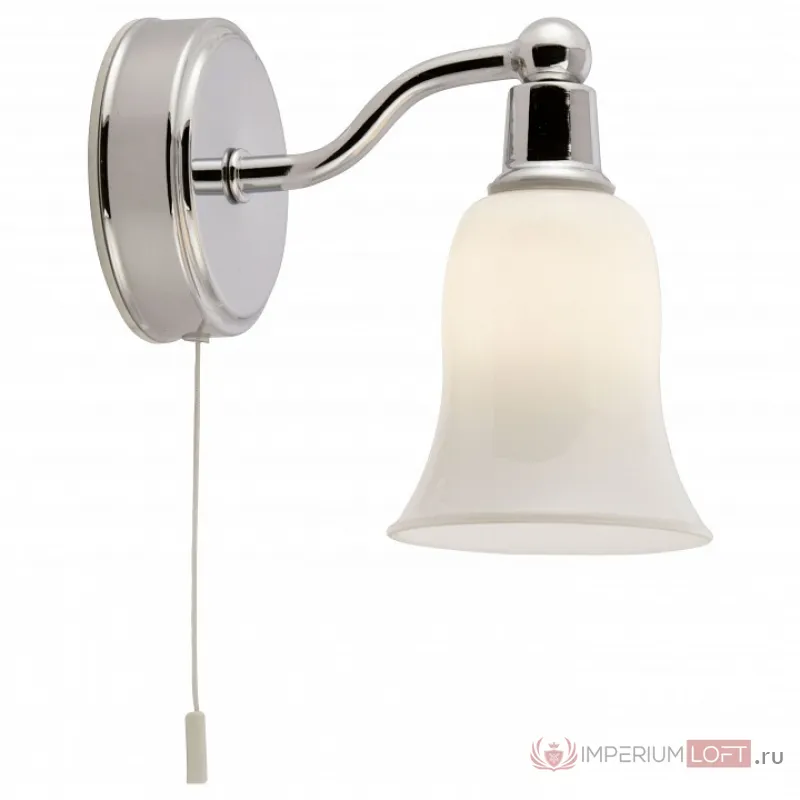 Светильник на штанге Arte Lamp Aqua A2944AP-1CC Цвет арматуры хром Цвет плафонов белый от ImperiumLoft