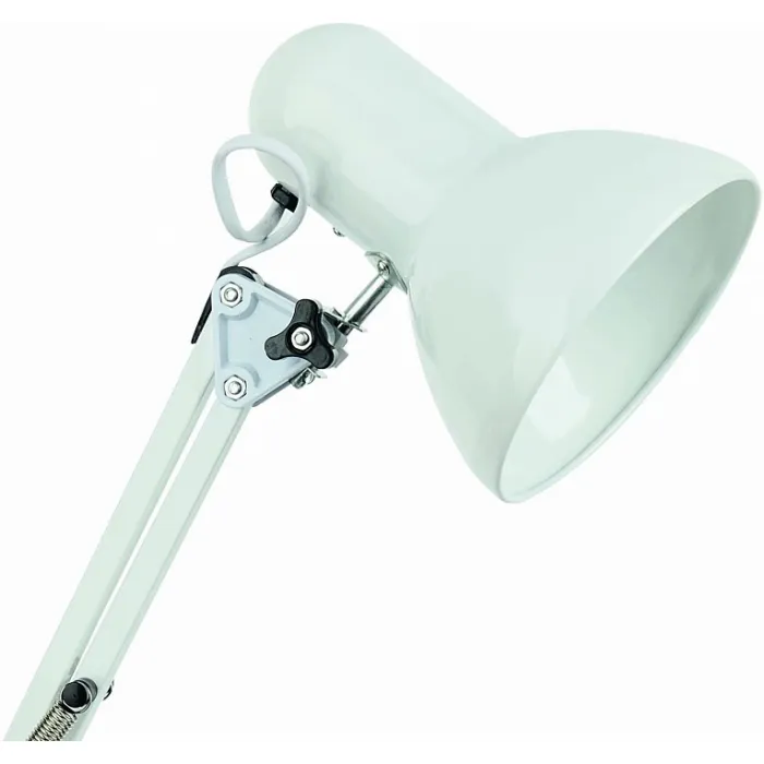 Настольная лампа офисная Arte Lamp Junior A1330LT-1WH Цвет арматуры белый Цвет плафонов белый от ImperiumLoft