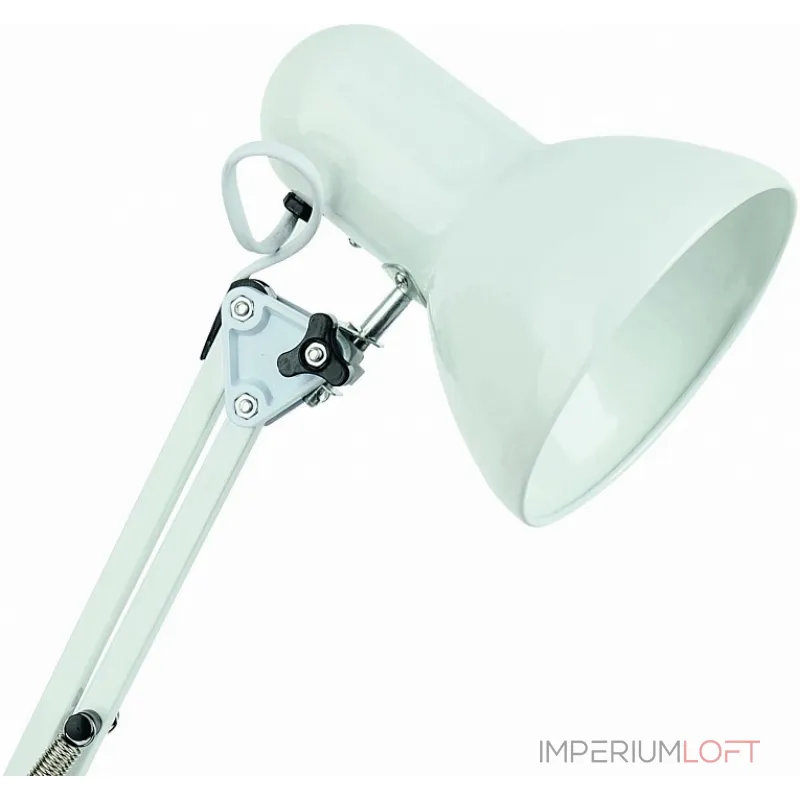 Настольная лампа офисная Arte Lamp Junior A1330LT-1WH Цвет арматуры белый Цвет плафонов белый от ImperiumLoft Настольная лампа офисная Arte Lamp Junior A1330LT-1WH Цвет арматуры белый Цвет плафонов белый от ImperiumLoft