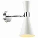 Бра Lumion Quinn 3661/1W Цвет плафонов белый Цвет арматуры хром от ImperiumLoft