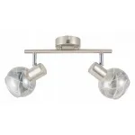 Спот TopLight Kristal TL1236Y-02SN Цвет арматуры никель Цвет плафонов серый