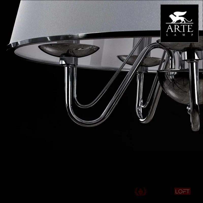 Подвесной светильник Arte Lamp Aurora A1150SP-5CC Цвет арматуры хром Цвет плафонов хром от ImperiumLoft
