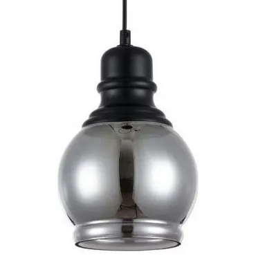 Подвесной светильник Maytoni Danas T162-11-B Цвет арматуры черный Цвет плафонов серый