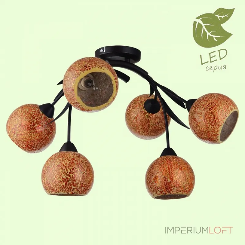 Потолочная люстра Lussole Bagheria GRLSF-6213-06