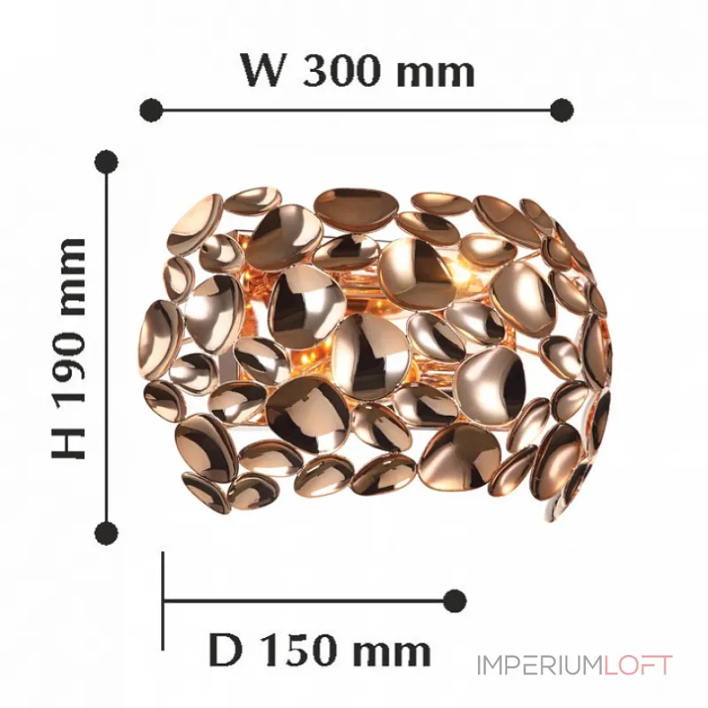 Накладной светильник Favourite Gittus 2013-2W от ImperiumLoft Накладной светильник Favourite Gittus 2013-2W от ImperiumLoft
