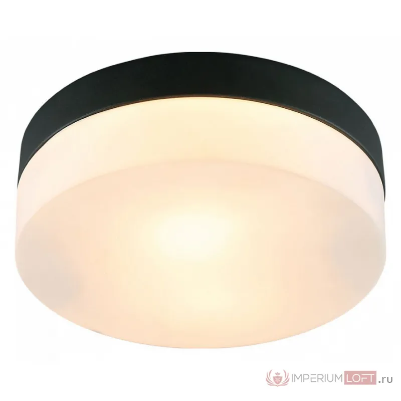 Накладной светильник Arte Lamp Aqua-Tablet A6047PL-2BK Цвет арматуры Черный Цвет плафонов Белый от ImperiumLoft