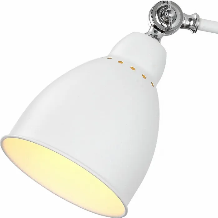 Бра Arte Lamp 2055 A2055AP-1WH Цвет арматуры белый Цвет плафонов белый от ImperiumLoft