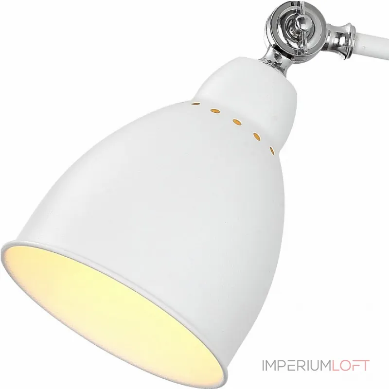 Бра Arte Lamp 2055 A2055AP-1WH Цвет арматуры белый Цвет плафонов белый от ImperiumLoft Бра Arte Lamp 2055 A2055AP-1WH Цвет арматуры белый Цвет плафонов белый от ImperiumLoft