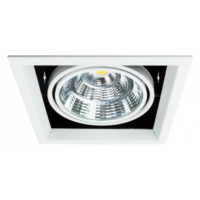 Встраиваемый светильник Arte Lamp Merga A8450PL-1WH Цвет арматуры Белый от ImperiumLoft