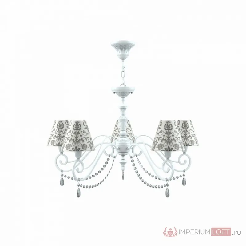 Подвесная люстра Lamp4You Classic 22 E3-05-WM-LMP-O-1-CRL-E3-05-TR-UP Цвет плафонов серый от ImperiumLoft