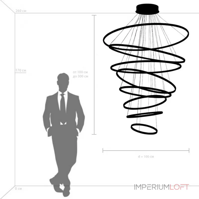 Подвесная люстра Lightstar Rotonda 736483 Подвесная люстра Lightstar Rotonda 736483