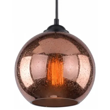 Подвесной светильник Arte Lamp Splendido A4285SP-1AC Цвет арматуры хром Цвет плафонов янтарный