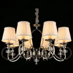 Подвесная люстра Aployt Reni APL.717.03.08 Цвет арматуры хром Цвет плафонов белый от ImperiumLoft