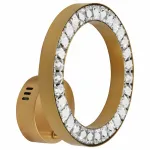 Бра Favourite Sanori 2546-1U Цвет плафонов прозрачный Цвет арматуры золото от ImperiumLoft