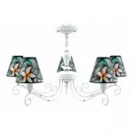 Подвесная люстра Lamp4You Provence 12 E4-05-WM-LMP-O-12 Цвет арматуры белый Цвет плафонов разноцветный от ImperiumLoft