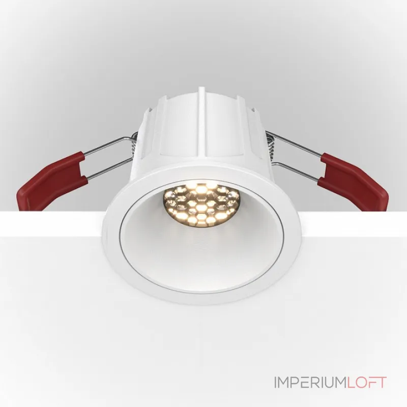Встраиваемый светильник Maytoni Alfa DL043-01-10W3K-RD-W