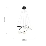 Подвесная люстра F-promo Orbium 4183-6P от ImperiumLoft