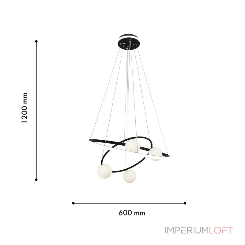Подвесная люстра F-promo Orbium 4183-6P от ImperiumLoft Подвесная люстра F-promo Orbium 4183-6P от ImperiumLoft